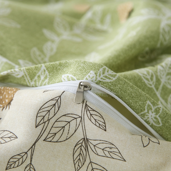 91家纺网 家纺一手货源 找家纺 金纱玉纺家纺 2024新款加厚AB版四件套 蜜恋-绿