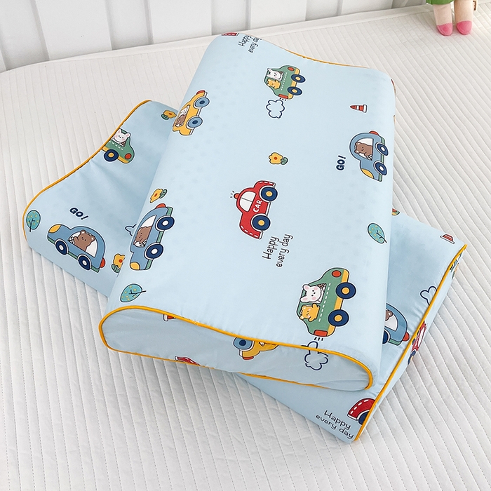 91家纺网 家纺一手货源 找家纺 良佐生活  2023新款A类60支全棉贡缎乳胶枕枕套 汽车达人