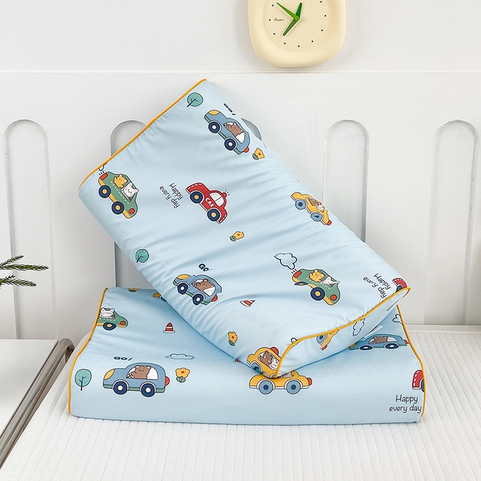 91家纺网 家纺一手货源 找家纺 良佐生活  2023新款A类60支全棉贡缎乳胶枕枕套 汽车达人