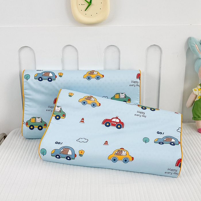 91家纺网 家纺一手货源 找家纺 良佐生活  2023新款A类60支全棉贡缎乳胶枕枕套 汽车达人