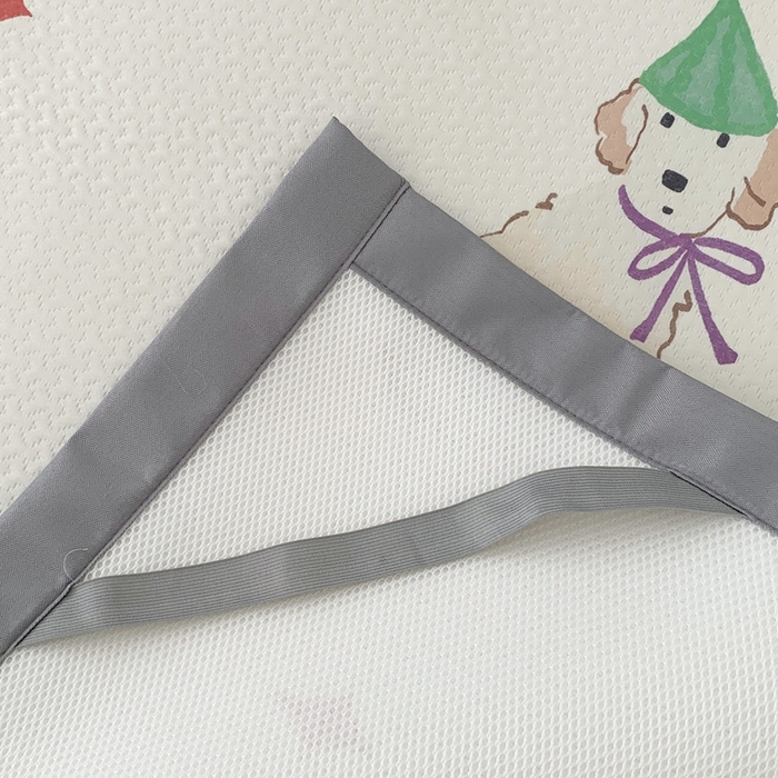 91家纺网 家纺一手货源 找家纺 昔可 2023新款凉感海洋丝针织软席三件套 萌宠小狗