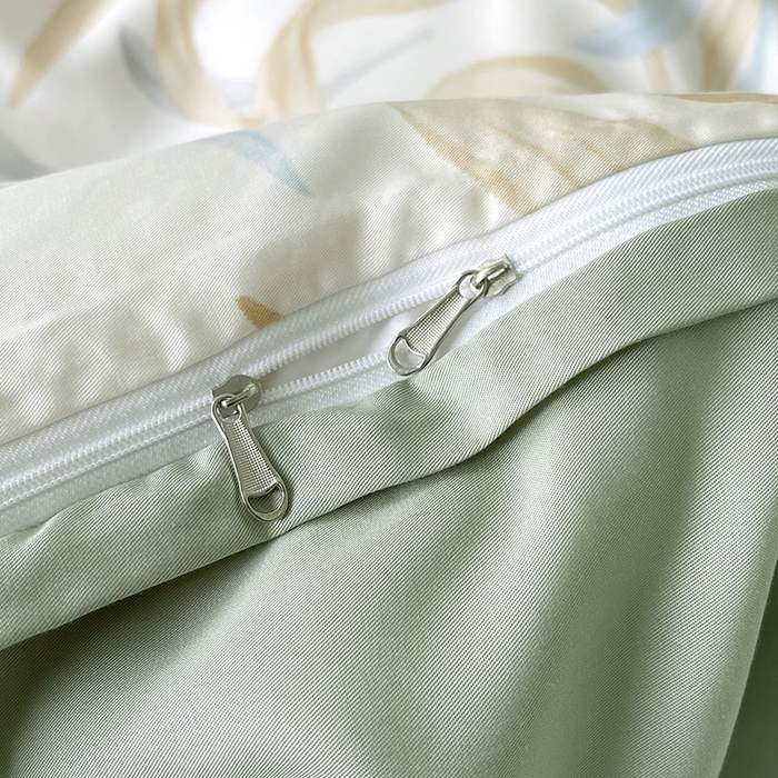 91家纺网 家纺一手货源 找家纺 千朵 2023新款莱赛尔纤维冰激凌系列四件套（三） 塞米琳