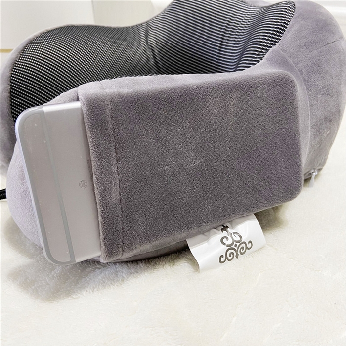 91家纺网 家纺一手货源 找家纺 卡奥家纺 2025新款驼峰U型枕旅行颈椎枕 深灰27*25*14cm