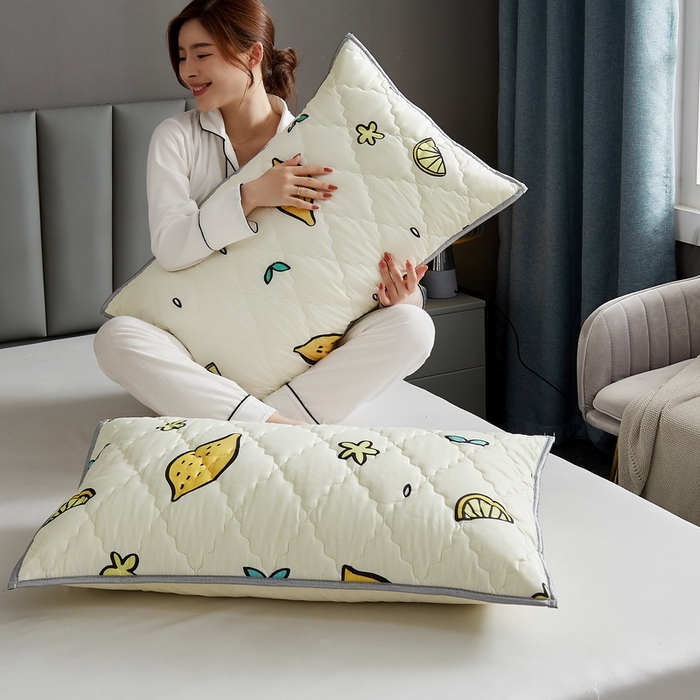 91家纺网 家纺一手货源 找家纺 花言狐语2025新款水洗棉防水枕套 宁夏