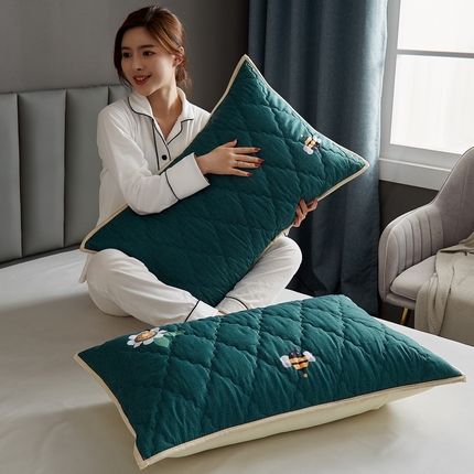 91家纺网 家纺一手货源 找家纺 （总）花言狐语2025新款水洗棉防水枕套