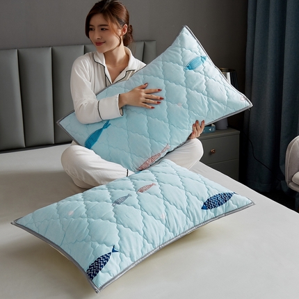 91家纺网 家纺一手货源 找家纺 （总）花言狐语2025新款水洗棉防水枕套