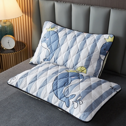 91家纺网 家纺一手货源 找家纺 （总）花言狐语2025新款水洗棉防水枕套