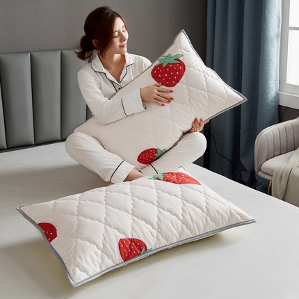 91家纺网 家纺一手货源 找家纺 （总）花言狐语2025新款水洗棉防水枕套