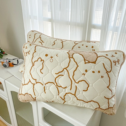 91家纺网 家纺一手货源 找家纺 （总）花言狐语2025新款水洗棉防水枕套