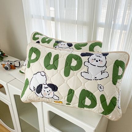 91家纺网 家纺一手货源 找家纺 （总）花言狐语2025新款水洗棉防水枕套