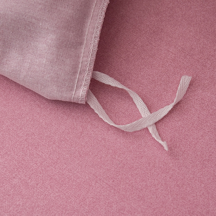 91家纺网 家纺一手货源 找家纺 喜四方 2024新款全棉磨毛全棉印花四件套 白月光-粉