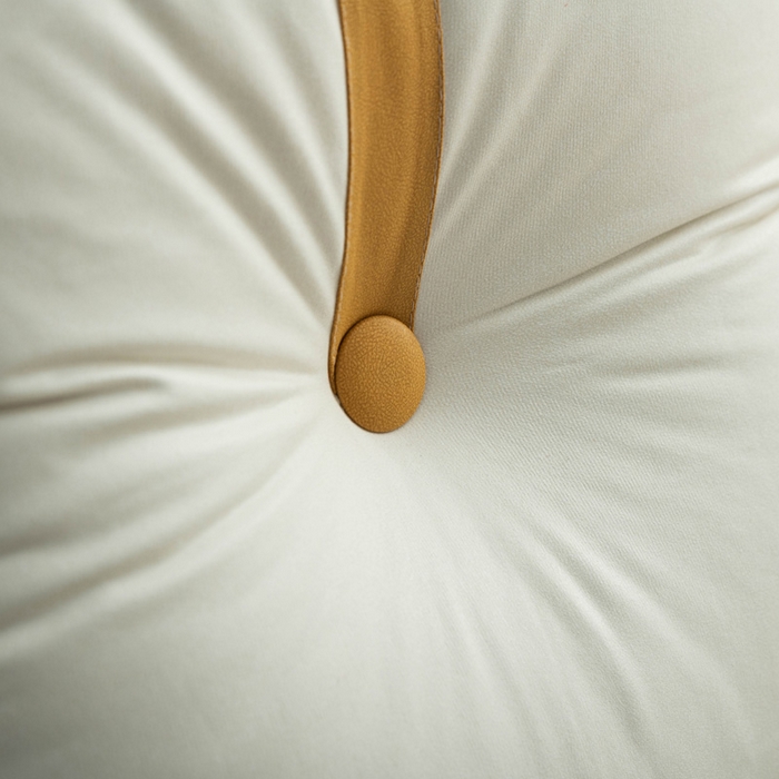 91家纺网 家纺一手货源 找家纺 美达人家纺2023新款AB面款科技布双色靠背 绚丽橙