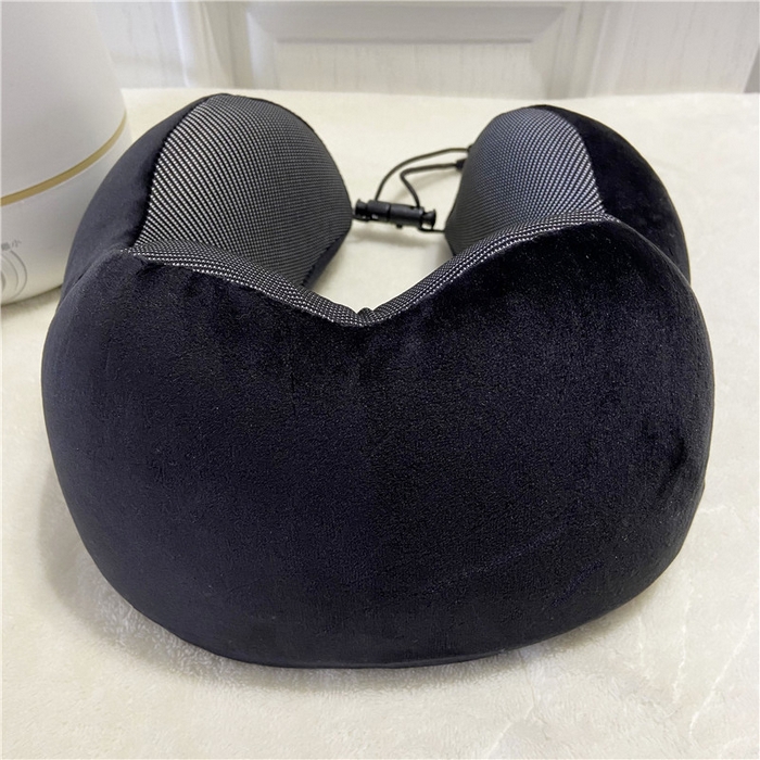 91家纺网 家纺一手货源 找家纺 卡奥家纺 2025新款驼峰U型枕旅行颈椎枕 黑色27*25*14cm