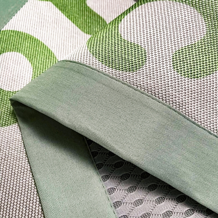 91家纺网 家纺一手货源 找家纺 慕尚家纺 2025新款简约数码印花冰藤席平铺+床笠款 调皮狗-平铺