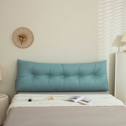 91家纺网 家纺一手货源 找家纺 美达人家纺2023新款三角款科技布三角靠背 艾绿