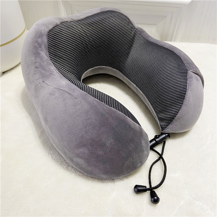 91家纺网 家纺一手货源 找家纺 卡奥家纺 2025新款驼峰U型枕旅行颈椎枕 深灰27*25*14cm