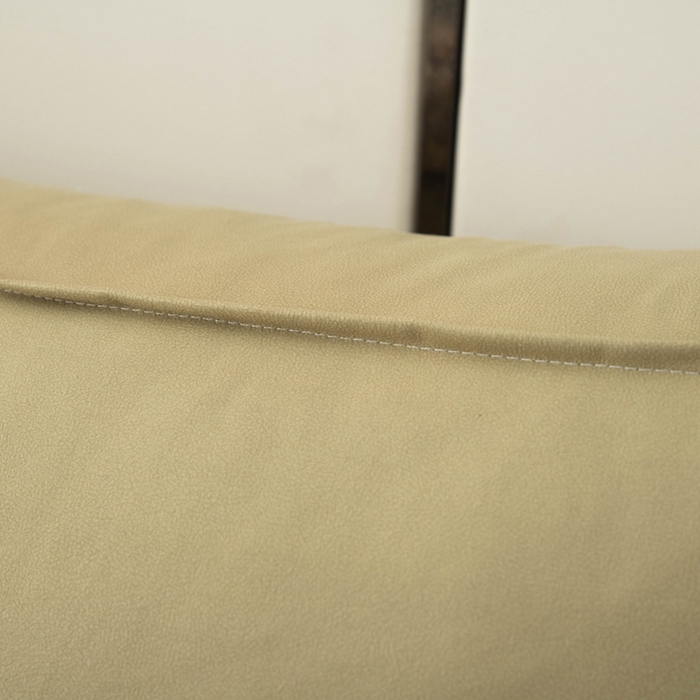 91家纺网 家纺一手货源 找家纺 美达人 2023新款大面包款科技布床头靠背 棕茶色