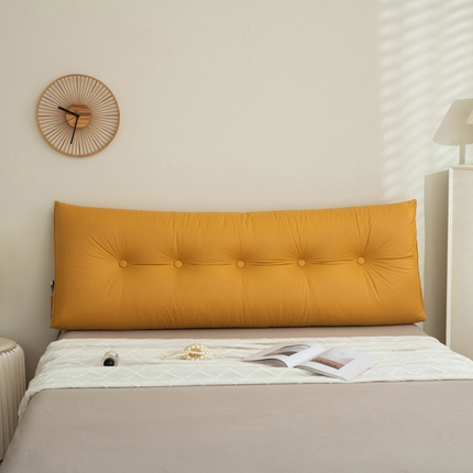 91家纺网 家纺一手货源 找家纺 美达人家纺2023新款三角款科技布三角靠背 火焰橙