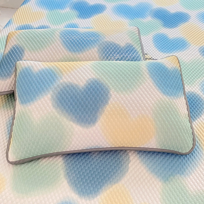 91家纺网 家纺一手货源 找家纺 （总）云家 2023新款3D冰豆豆凉席三件套床笠款席子凉席空调席软席