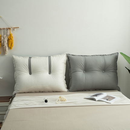 美达人家纺2023新款AB面款科技布双色靠背 黯灰