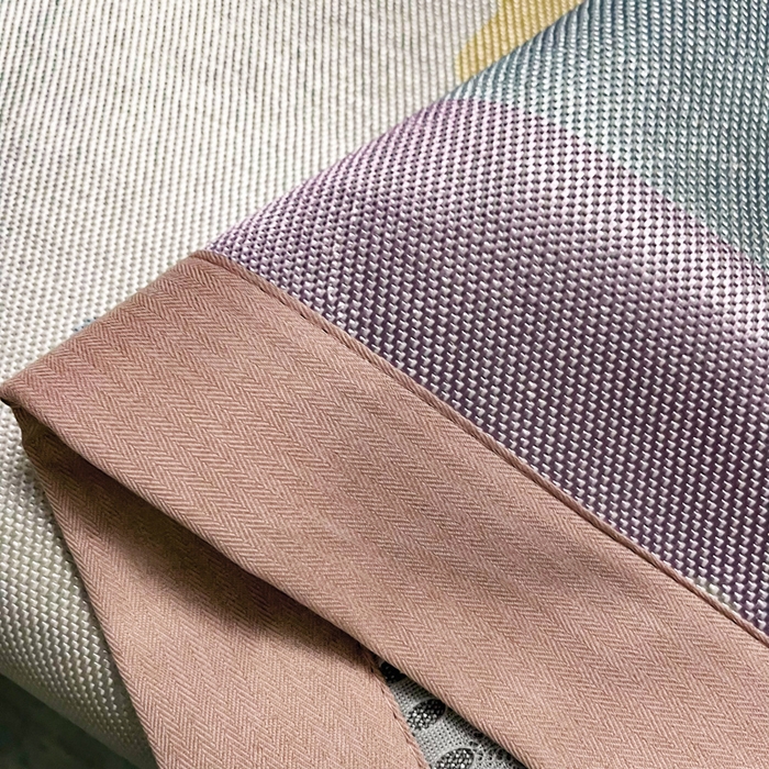 91家纺网 家纺一手货源 找家纺 慕尚家纺 2025新款简约数码印花冰藤席平铺+床笠款 彩虹星星-平铺