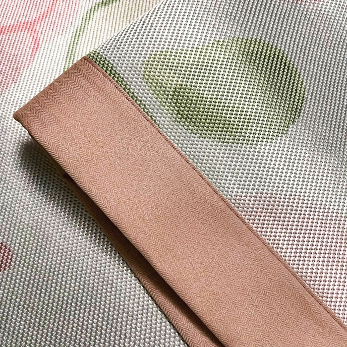 91家纺网 家纺一手货源 找家纺 慕尚家纺 2025新款简约数码印花冰藤席平铺+床笠款 花骨朵-平铺