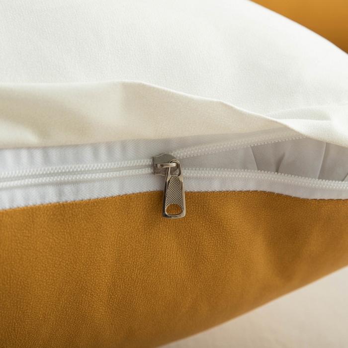 91家纺网 家纺一手货源 找家纺 美达人家纺2023新款AB面款科技布双色靠背 绚丽橙