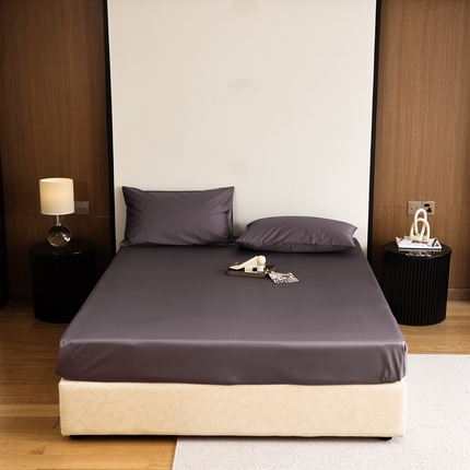 寐眠 2023新款100支纯棉长绒棉单床笠 神秘紫【床笠】