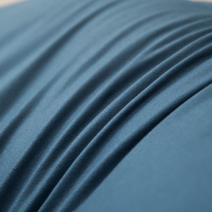 91家纺网 家纺一手货源 找家纺 美达人 2023新款大面包款科技布床头靠背 琉璃蓝