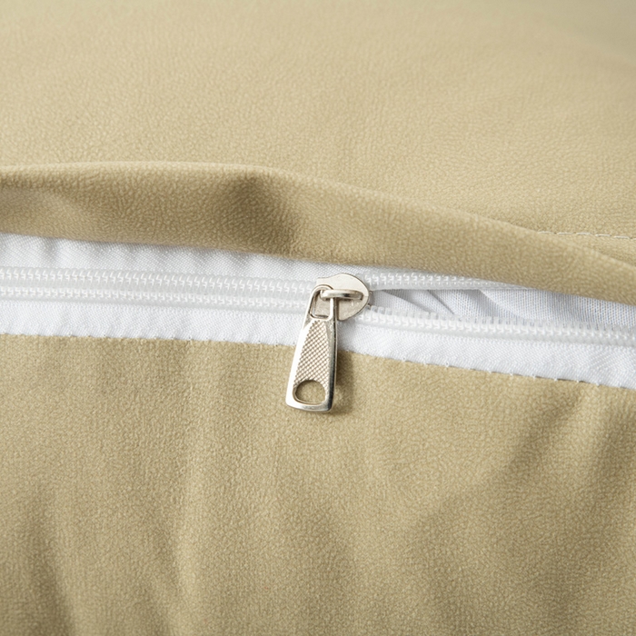 91家纺网 家纺一手货源 找家纺 美达人 2023新款大面包款科技布床头靠背 棕茶色