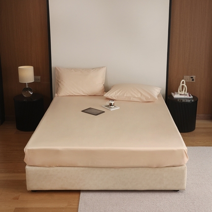 91家纺网 家纺一手货源 找家纺 （总）寐眠 2023新款100支纯棉长绒棉单床笠