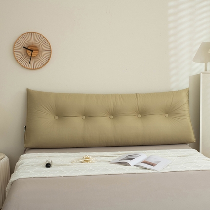 美达人家纺2023新款三角款科技布三角靠背 鹿棕