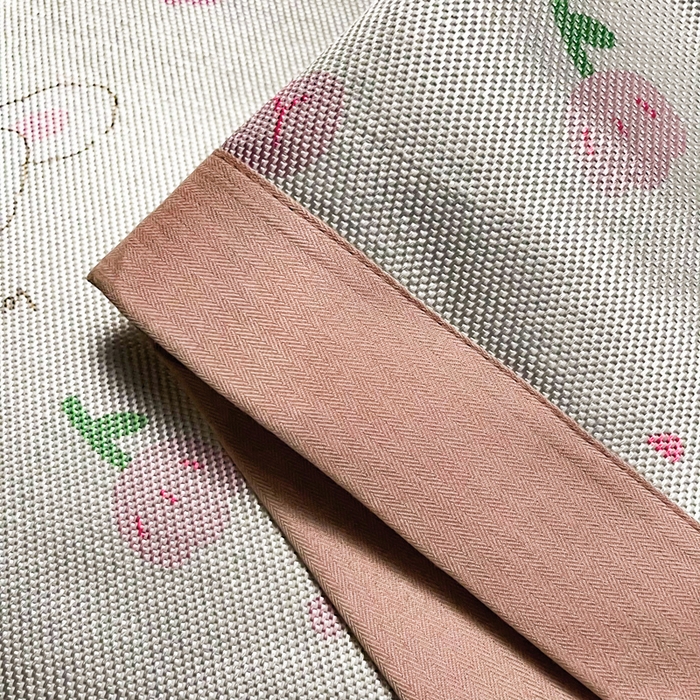 91家纺网 家纺一手货源 找家纺 慕尚家纺 2025新款简约数码印花冰藤席平铺+床笠款 花小兔-平铺