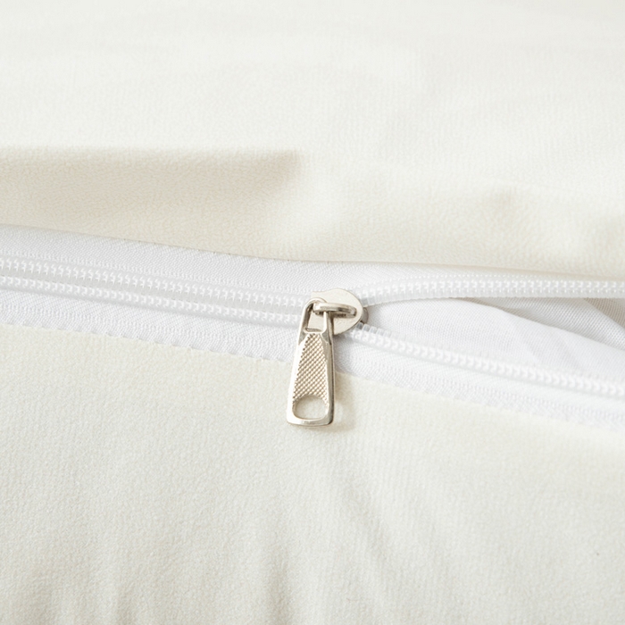 91家纺网 家纺一手货源 找家纺 美达人 2023新款大面包款科技布床头靠背 荼白