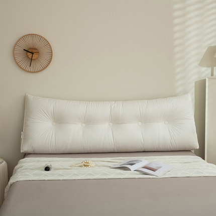 91家纺网 家纺一手货源 找家纺 美达人家纺2023新款三角款科技布三角靠背 莹白