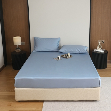 91家纺网 家纺一手货源 找家纺 （总）寐眠 2023新款100支纯棉长绒棉单床笠