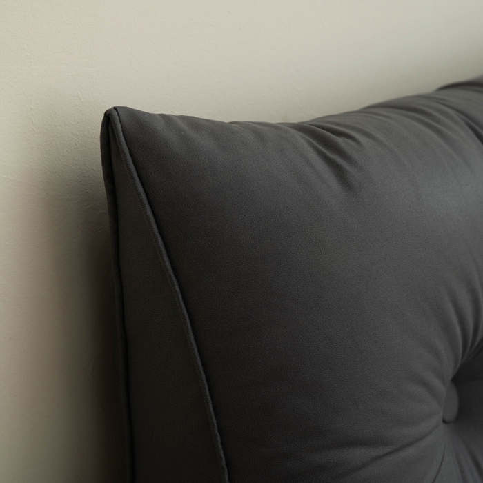 91家纺网 家纺一手货源 找家纺 美达人家纺2023新款三角款科技布三角靠背 深十灰