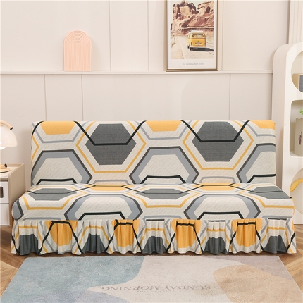 91家纺网 家纺一手货源 找家纺 （总）雅竹 牛奶丝裙边款全包沙发床床套