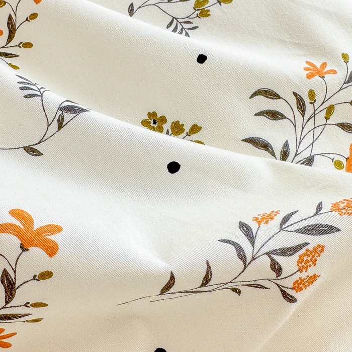 91家纺网 家纺一手货源 找家纺 清雅福2023新款春夏13372小清新系列-单被套 清香花蔓