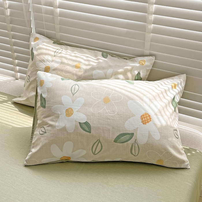 91家纺网 家纺一手货源 找家纺 梦家居 2023春季新品小清新系列3-全棉单被套 芳香迷人