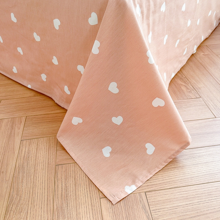 91家纺网 家纺一手货源 找家纺 清雅福 2023新款春夏13372小清新系列床上四件套 花仙兔