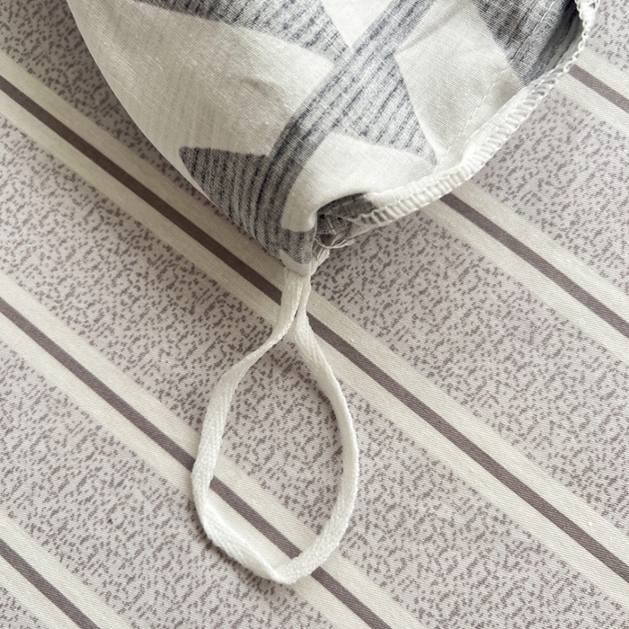 91家纺网 家纺一手货源 找家纺 梦家居 2023春季新品小清新系列3-全棉单被套 格拉