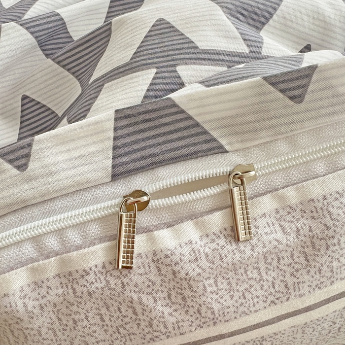 91家纺网 家纺一手货源 找家纺 梦家居 2023春季新品小清新系列3-全棉单被套 格拉