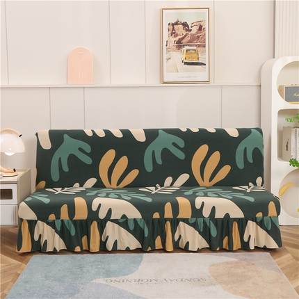 91家纺网 家纺一手货源 找家纺 （总）雅竹 牛奶丝裙边款全包沙发床床套