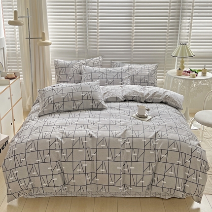 91家纺网 家纺一手货源 找家纺 （总）梦家居 2023春季新品小清新系列3-全棉单被套