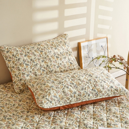 91家纺网 家纺一手货源 找家纺 （总）新款 水洗棉麻单人宿舍亲肤夹棉枕套