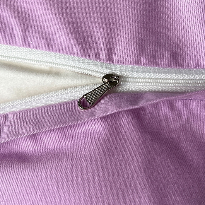 91家纺网 家纺一手货源 找家纺 盛馨2023新款轻奢高支高密长绒棉全棉床单床笠刺绣四件套 BF-紫