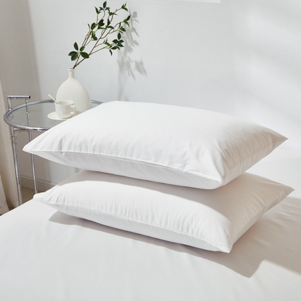 91家纺网 家纺一手货源 找家纺 晶缦家纺 2023新款喷气全棉13376纯棉斜纹纯色单品枕套 沐色-本白