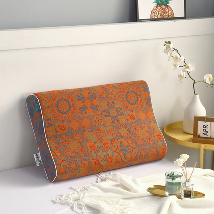 91家纺网 家纺一手货源 找家纺 （总）佳梦达 2023新款全棉双层纱记忆棉乳胶枕头枕芯-记忆棉