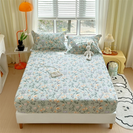 91家纺网 家纺一手货源 找家纺 （总）凯磊家纺 新款原棉老粗布单品系列床笠